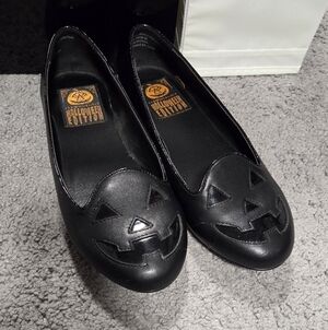 Strange Cvlt Black Jack O' Lantern Flats Size 8
